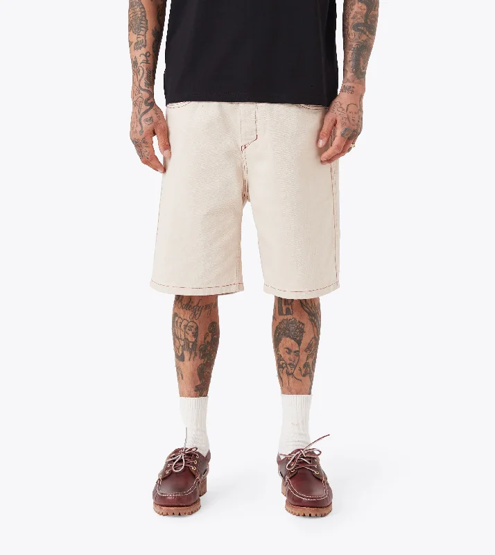 Men's side - stripe track shorts for a sporty running lookLegacy Work Short Beige