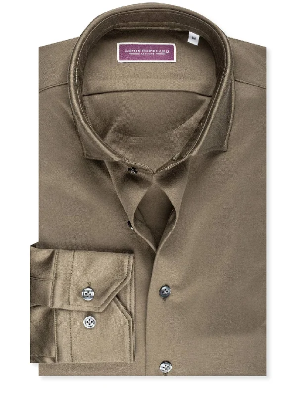 Men's Button - Down Oxford Casual Shirts in Crisp White for a Classic and Versatile Style4way Stretch Shirt Olive Men's Button - Down Oxford Casual Shirts in Crisp White for a Classic and Versatile Style4way Stretch Shirt Olive