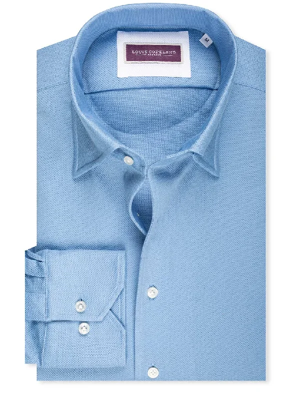 Men's Short - Sleeve Linen Casual Shirts in Light Khaki for a Breathable Summer OptionEagles Buttondown Jersey Shirt Blue Men's Short - Sleeve Linen Casual Shirts in Light Khaki for a Breathable Summer OptionEagles Buttondown Jersey Shirt Blue