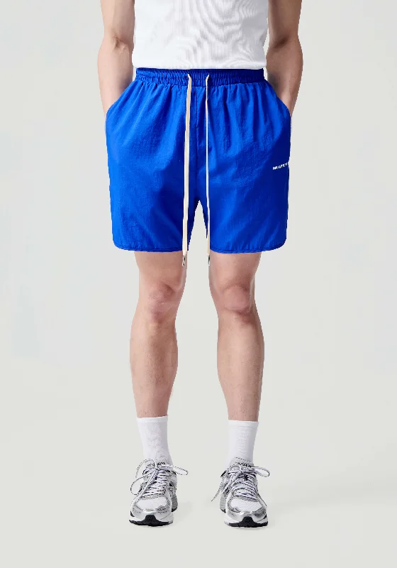 Men's camo print cargo shorts for outdoor adventuresMKI CRINKLE NYLON SHORTS