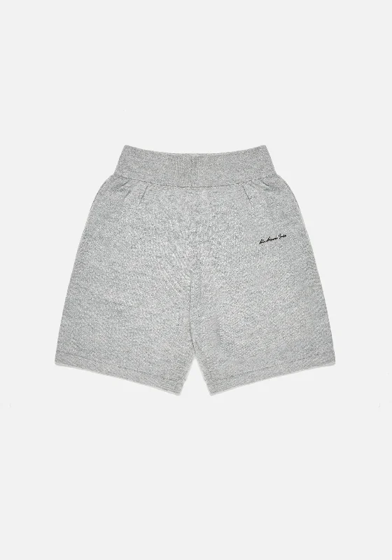 Men's ripped denim shorts for a trendy streetwear aestheticMKI LIGHTWEIGHT MOHAIR KNIT SHORTS Men's ripped denim shorts for a trendy streetwear aestheticMKI LIGHTWEIGHT MOHAIR KNIT SHORTS
