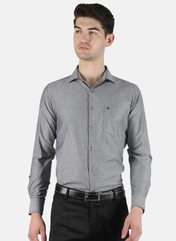 Men's Wrinkle - Resistant Polyester Blend Casual Shirts for Easy Travel and MaintenanceMen Black Printed Shirt Men's Wrinkle - Resistant Polyester Blend Casual Shirts for Easy Travel and MaintenanceMen Black Printed Shirt
