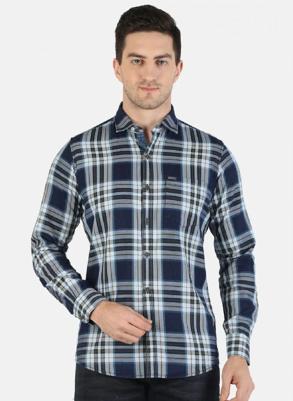 Men's Embroidered Detail Casual Shirts in Beige for a Touch of EleganceMen Green Check Shirt Men's Embroidered Detail Casual Shirts in Beige for a Touch of EleganceMen Green Check Shirt
