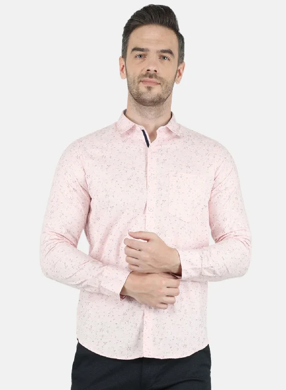 Men's Graphic - Printed Casual Shirts with Pop - Culture References for a Fun and Stylish LookMen Pink Printed Shirt Men's Graphic - Printed Casual Shirts with Pop - Culture References for a Fun and Stylish LookMen Pink Printed Shirt