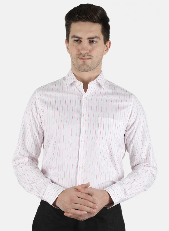 Men's Retro - Style Hawaiian Print Casual Shirts in Bold Patterns for a Tropical VacationMen Pink Stripe Shirt Men's Retro - Style Hawaiian Print Casual Shirts in Bold Patterns for a Tropical VacationMen Pink Stripe Shirt