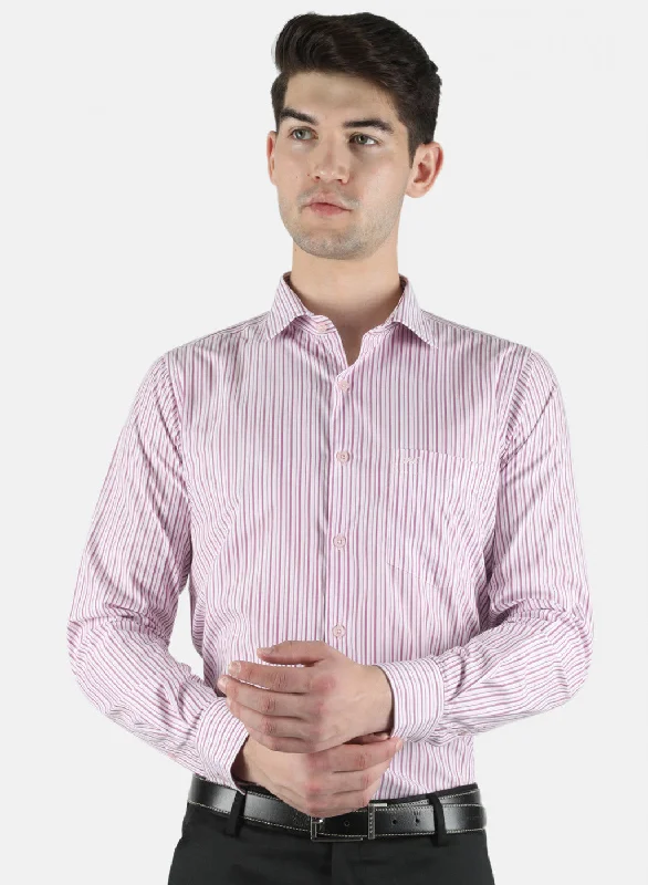 Men's Organic Cotton Casual Shirts with a Soft Handfeel for Everyday ComfortMen Pink Stripe Shirt Men's Organic Cotton Casual Shirts with a Soft Handfeel for Everyday ComfortMen Pink Stripe Shirt