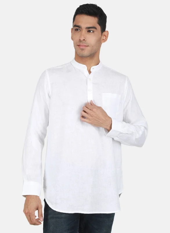 Men's Long - Line Oversized Casual Shirts in Dark Gray for a Relaxed and Modern LookMen White Printed Shirt Men's Long - Line Oversized Casual Shirts in Dark Gray for a Relaxed and Modern LookMen White Printed Shirt