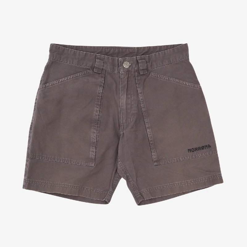 Men's plaid pattern wool blend shorts for a preppy fall styleAmundsen Shorts