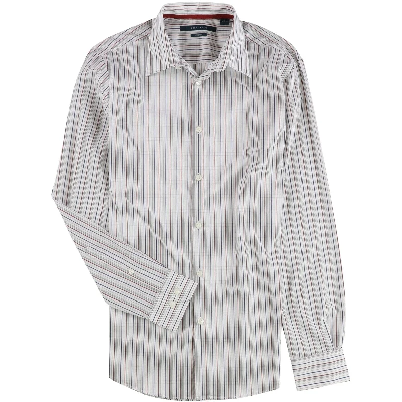 Men's Graphic - Printed Casual Shirts with Pop - Culture References for a Fun and Stylish LookPerry Ellis Mens Check Button Up Shirt, White, Small Men's Graphic - Printed Casual Shirts with Pop - Culture References for a Fun and Stylish LookPerry Ellis Mens Check Button Up Shirt, White, Small