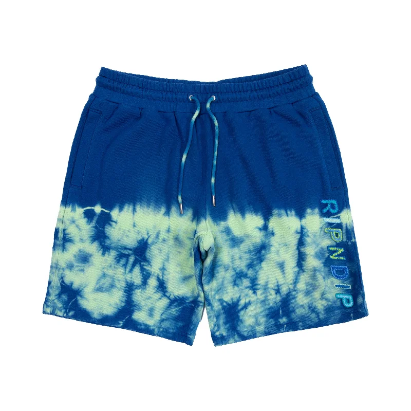 Men's camo print cargo shorts for outdoor adventuresPrisma Sweatshorts (Navy/Green)