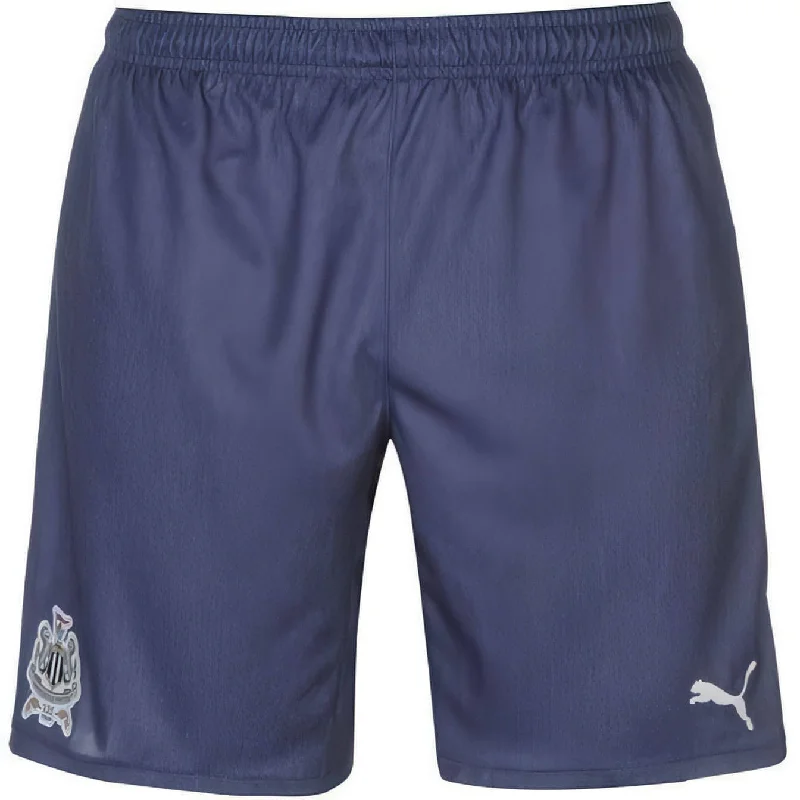 Men's drawstring casual linen shorts for a laid - back summer lookPuma Newcastle United Away 2017-18 Junior Football Shorts - Blue Men's drawstring casual linen shorts for a laid - back summer lookPuma Newcastle United Away 2017-18 Junior Football Shorts - Blue