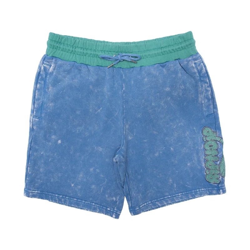 Men's high - waisted swim shorts with UPF protection for beach vacationsRipntail Sweatshorts (Blue Mineral Wash) Men's high - waisted swim shorts with UPF protection for beach vacationsRipntail Sweatshorts (Blue Mineral Wash)
