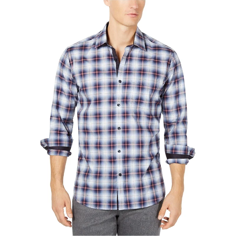 Men's Wrinkle - Resistant Polyester Blend Casual Shirts for Easy Travel and MaintenanceRyan Seacrest Mens Plaid Button Up Shirt, Multicoloured, Small Men's Wrinkle - Resistant Polyester Blend Casual Shirts for Easy Travel and MaintenanceRyan Seacrest Mens Plaid Button Up Shirt, Multicoloured, Small