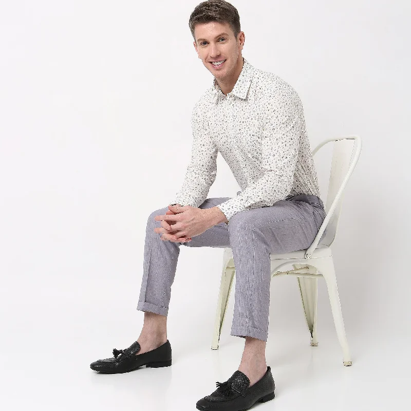 Men's Tailored Fit Checkered Casual Shirts in Multicolor for a Smart - Casual EnsembleSlim Fit Printed Shirt Men's Tailored Fit Checkered Casual Shirts in Multicolor for a Smart - Casual EnsembleSlim Fit Printed Shirt