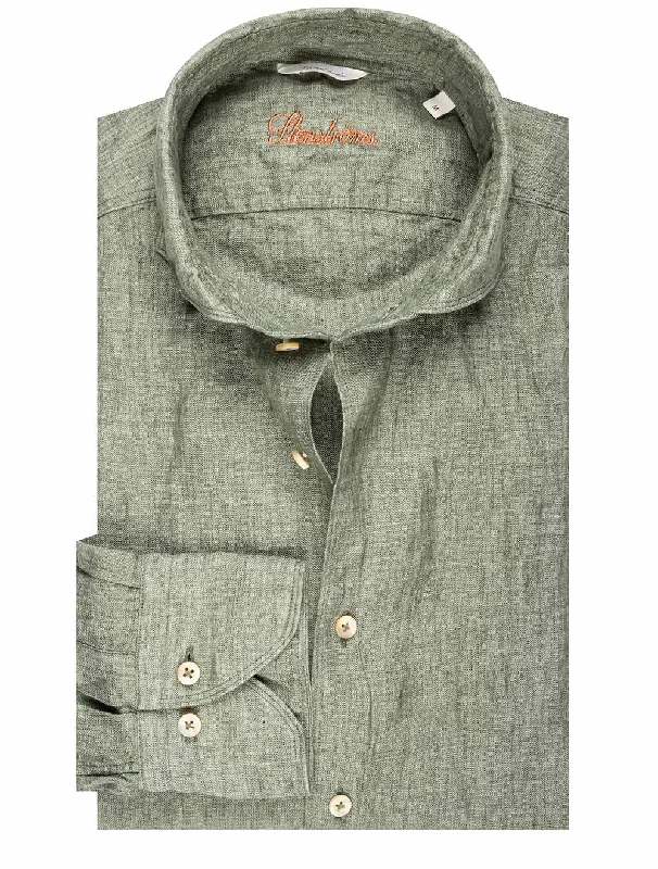 Men's Tailored Fit Checkered Casual Shirts in Multicolor for a Smart - Casual EnsembleLinen Fitted Shirt Green/420 Men's Tailored Fit Checkered Casual Shirts in Multicolor for a Smart - Casual EnsembleLinen Fitted Shirt Green/420