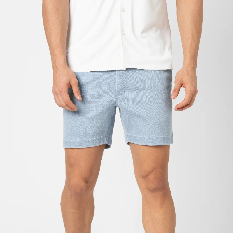 Men's floral print silk blend shorts for a unique night - out lookStretch Denim Short
