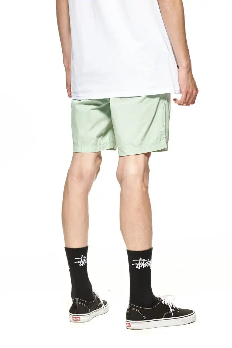 Men's breathable cotton athletic shorts for intense workoutsStussy big stock watershort - sage Men's breathable cotton athletic shorts for intense workoutsStussy big stock watershort - sage