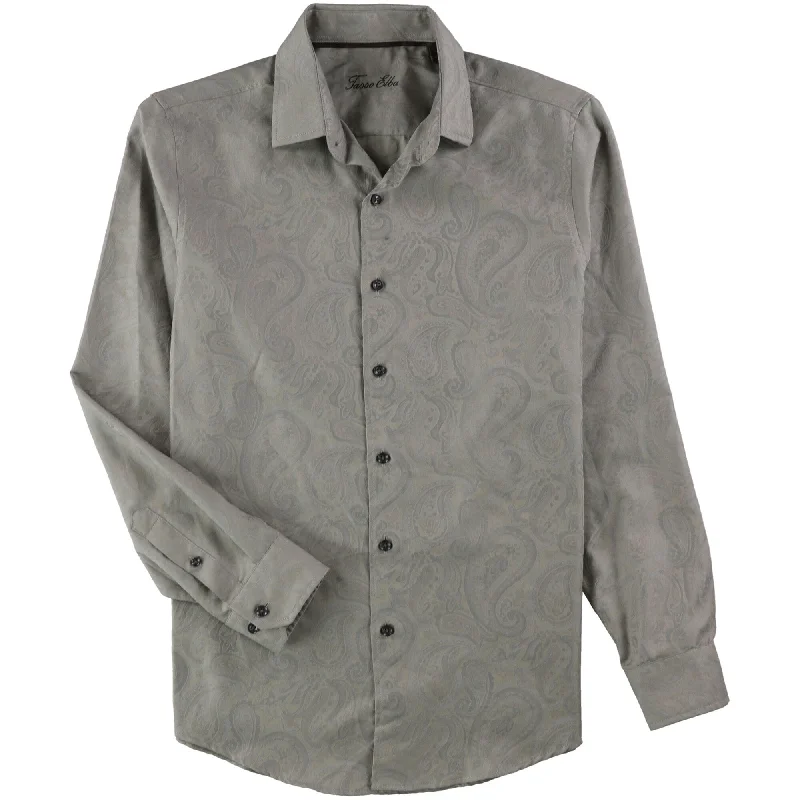 Men's Linen Blend Casual Shirts with Roll - Up Sleeves for a Summer Beach LookTasso Elba Mens Marcus Paisley Button Up Shirt, Grey, Small Men's Linen Blend Casual Shirts with Roll - Up Sleeves for a Summer Beach LookTasso Elba Mens Marcus Paisley Button Up Shirt, Grey, Small