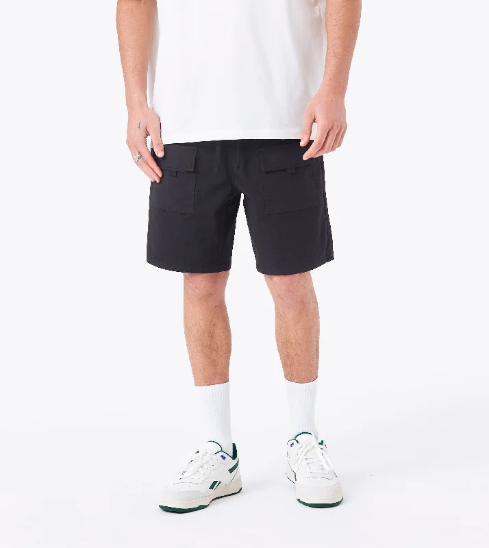 Men's adjustable - length convertible shorts for versatile useTerrain Utility Short GD Black Men's adjustable - length convertible shorts for versatile useTerrain Utility Short GD Black