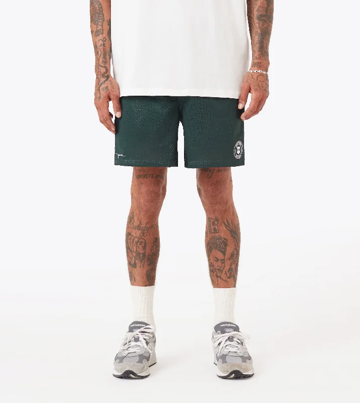 Men's high - waisted swim shorts with UPF protection for beach vacationsTraining Mesh Short Forest Men's high - waisted swim shorts with UPF protection for beach vacationsTraining Mesh Short Forest