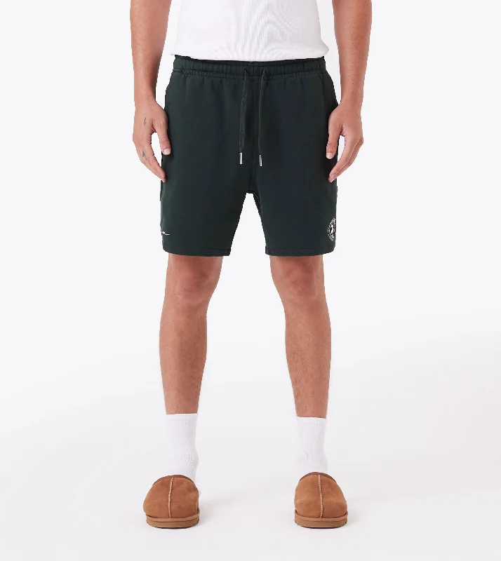 Men's floral print silk blend shorts for a unique night - out lookTraining Sweat Short Forest Men's floral print silk blend shorts for a unique night - out lookTraining Sweat Short Forest