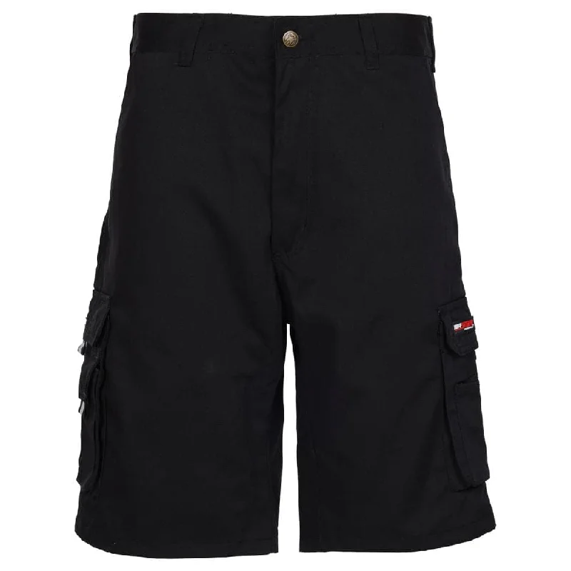 Men's button - fly denim work shorts for durability on the jobTuffstuff 811 Cargo Combat Work Short