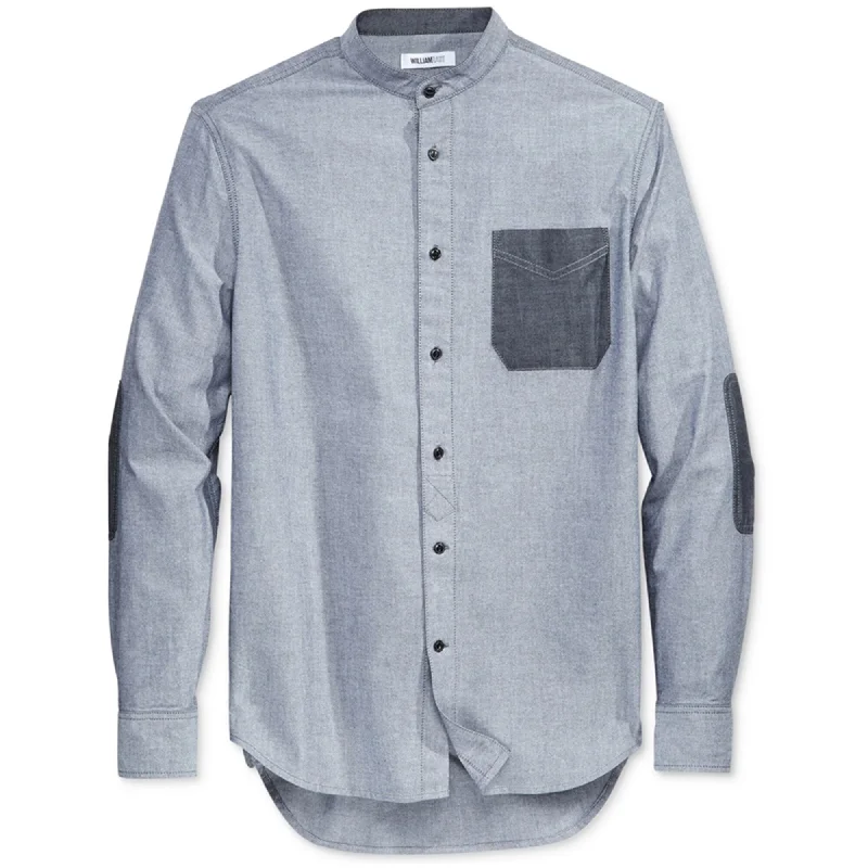 Men's Slim - Fit Printed Floral Casual Shirts in Pastel Colors for a Spring - Inspired VibeWilliam Rast Mens Wyatt Long Sleeve Button Up Shirt, Grey, Medium Men's Slim - Fit Printed Floral Casual Shirts in Pastel Colors for a Spring - Inspired VibeWilliam Rast Mens Wyatt Long Sleeve Button Up Shirt, Grey, Medium