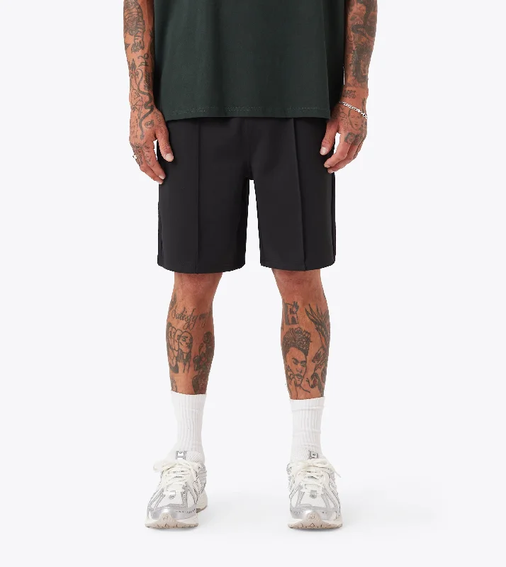 Men's button - fly denim work shorts for durability on the jobZR Football Short Black