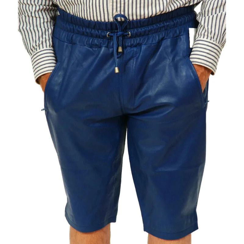 Men's pleated front twill shorts for a classic and sophisticated appearanceMens Leather Shorts - Genuine Nappa Sheepskin - Closeout sale! Men's pleated front twill shorts for a classic and sophisticated appearanceMens Leather Shorts - Genuine Nappa Sheepskin - Closeout sale!