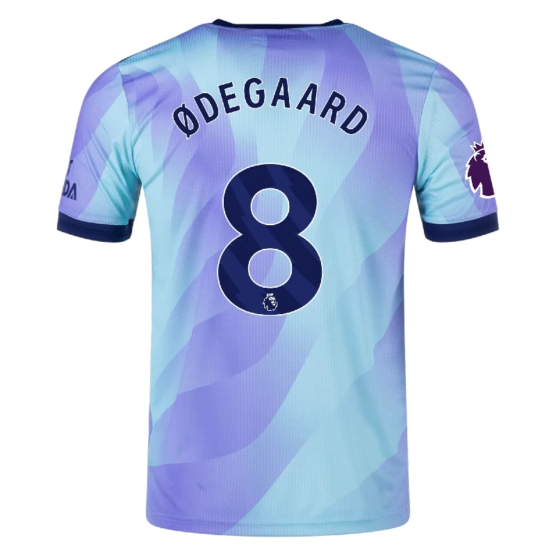 Men's Breathable Polyester Running Jerseys in Bright Neon Colors for High - Visibility Workoutsadidas Arsenal Authentic Martin Odegaard Third Jersey w/ EPL Patch 24/25 (Clear Aqua/Light Flash Purple) Men's Breathable Polyester Running Jerseys in Bright Neon Colors for High - Visibility Workoutsadidas Arsenal Authentic Martin Odegaard Third Jersey w/ EPL Patch 24/25 (Clear Aqua/Light Flash Purple)