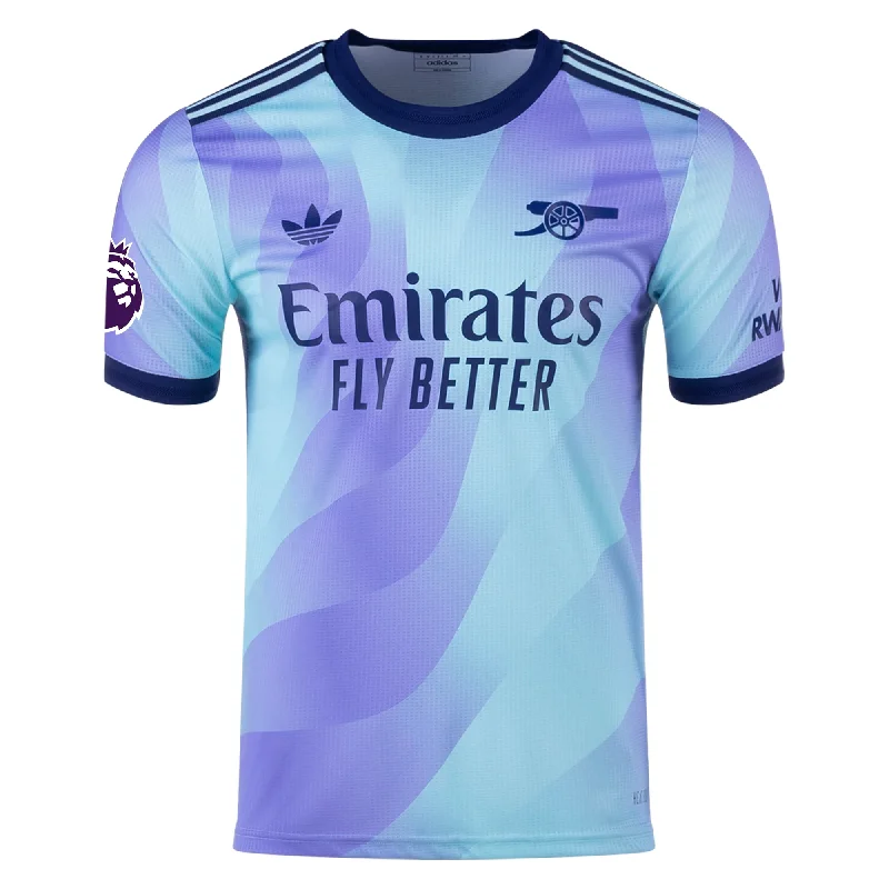 Men's Vintage American Football Jerseys of Legendary Teams for Collectors and Fansadidas Arsenal Authentic Third Jersey w/ EPL Patch 24/25 (Clear Aqua/Light Flash Purple) Men's Vintage American Football Jerseys of Legendary Teams for Collectors and Fansadidas Arsenal Authentic Third Jersey w/ EPL Patch 24/25 (Clear Aqua/Light Flash Purple)