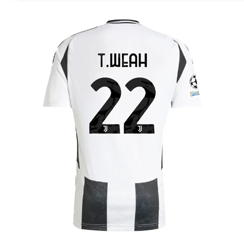 Men's Replica Hockey Jerseys of Star Players for Devoted Ice Hockey Supportersadidas Juventus Authentic Tim Weah Home Jersey w/ Champions League + Copa Italia Patches 24/25 (White/Black) Men's Replica Hockey Jerseys of Star Players for Devoted Ice Hockey Supportersadidas Juventus Authentic Tim Weah Home Jersey w/ Champions League + Copa Italia Patches 24/25 (White/Black)