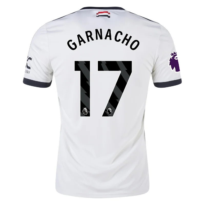 Men's Football Jerseys with Embroidered Club Badges for a Premium and Authentic Appealadidas Manchester United Alejandro Garnacho Third Jersey w/ EPL Patch 24/25 (Off White) Men's Football Jerseys with Embroidered Club Badges for a Premium and Authentic Appealadidas Manchester United Alejandro Garnacho Third Jersey w/ EPL Patch 24/25 (Off White)