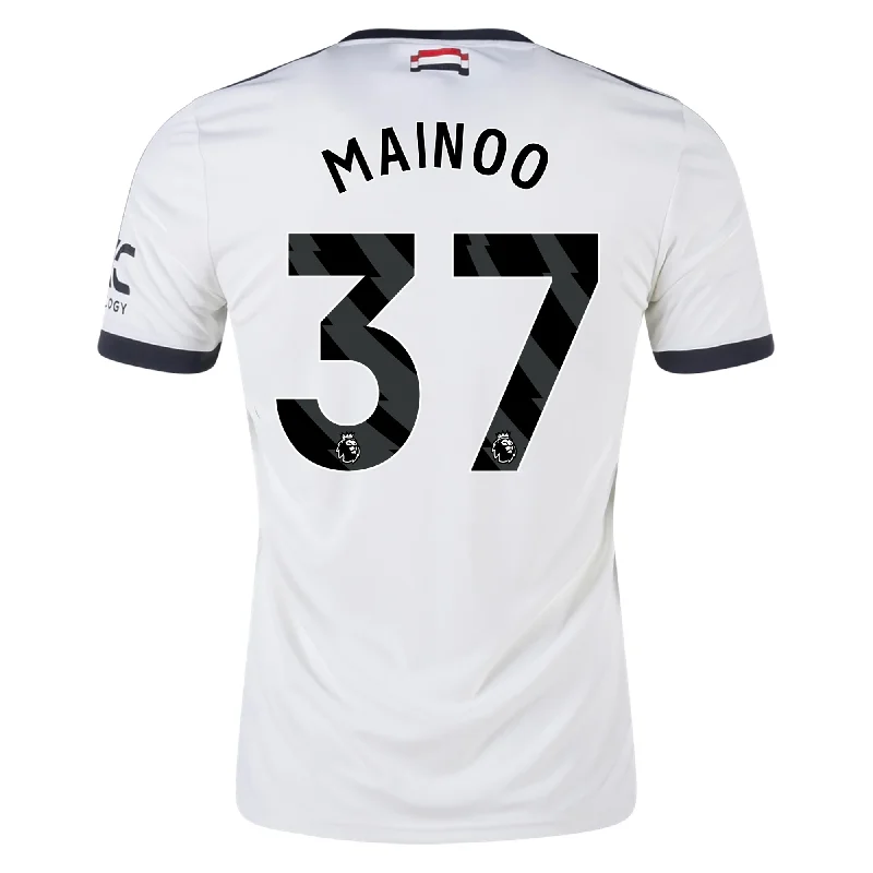 Men's Basketball Jerseys in Sleeveless Design for Enhanced Mobility on the Courtadidas Manchester United Kobbie Mainoo Third Jersey w/ EPL Patch 24/25 (Off White)