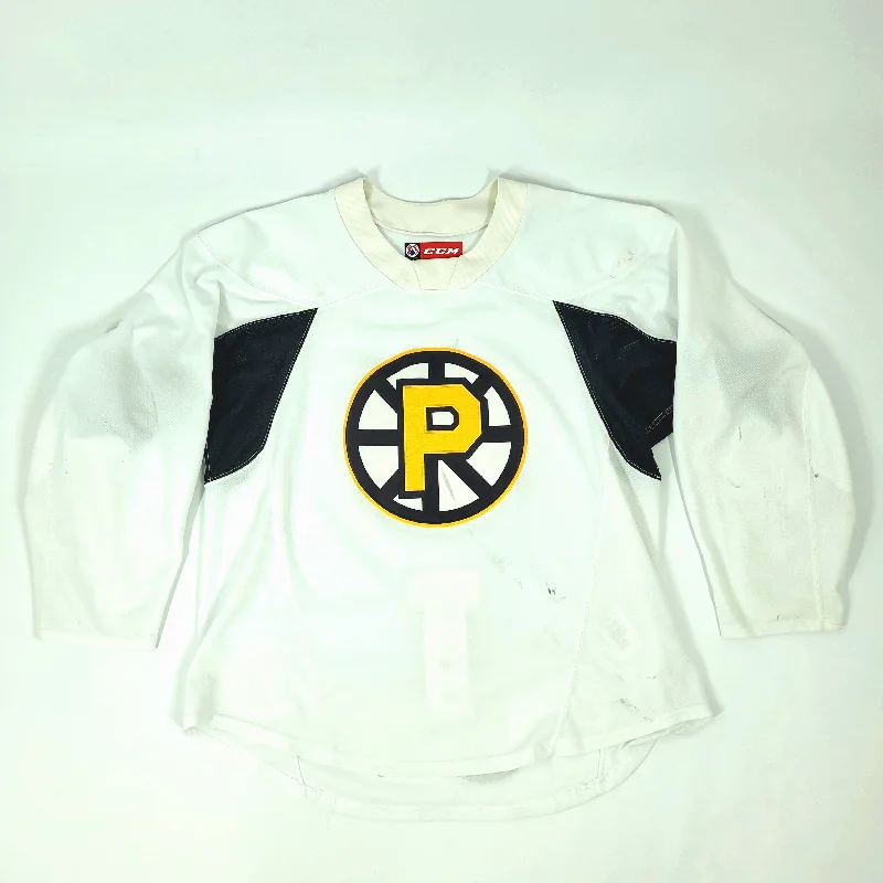 Men's Custom - Embroidered Volleyball Jerseys for Team Uniforms or Personalized GearAHL - Used CCM Practice Jersey - Providence Bruins (White) Men's Custom - Embroidered Volleyball Jerseys for Team Uniforms or Personalized GearAHL - Used CCM Practice Jersey - Providence Bruins (White)