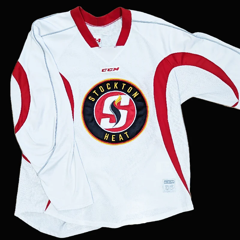 Men's Retro Soccer Jerseys of Famous Clubs from the 90s for Nostalgic Football EnthusiastsAHL - Used CCM Practice Jersey - Stockton Heat (White) Men's Retro Soccer Jerseys of Famous Clubs from the 90s for Nostalgic Football EnthusiastsAHL - Used CCM Practice Jersey - Stockton Heat (White)