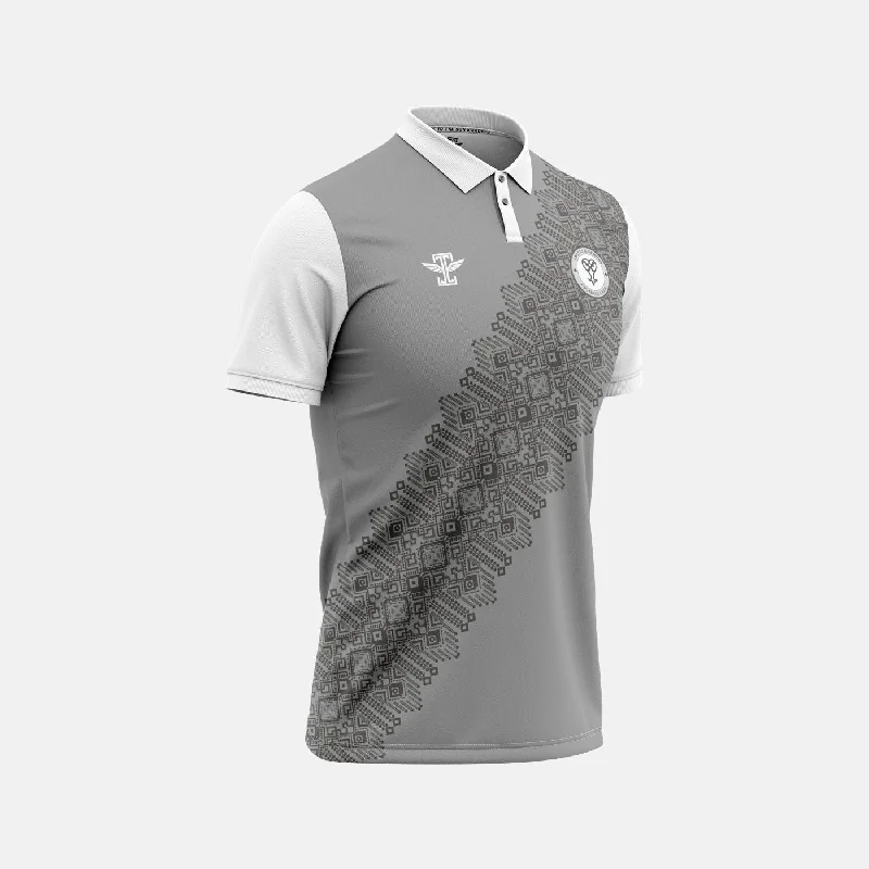 Men's Custom - Printed Baseball Jerseys with Player Names and Numbers for Personalized StyleAngels & Demons FC Grey Jersey Men's Custom - Printed Baseball Jerseys with Player Names and Numbers for Personalized StyleAngels & Demons FC Grey Jersey