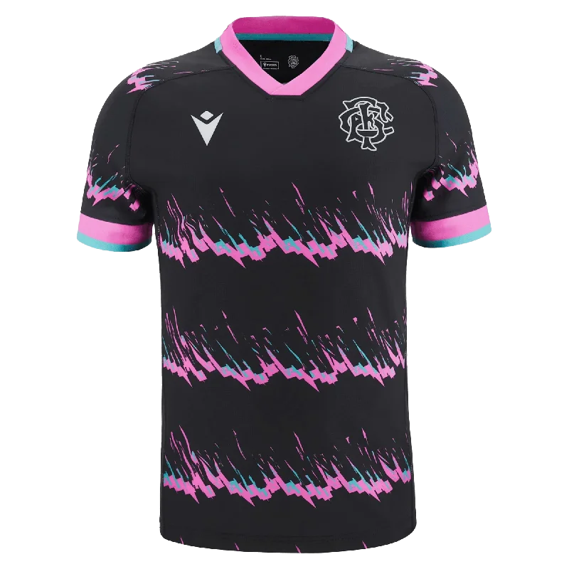 Men's Sustainable Organic Cotton Rugby Jerseys for Eco - Conscious Sports EnthusiastsBarbarians 23/24 Training Jersey by Macron Men's Sustainable Organic Cotton Rugby Jerseys for Eco - Conscious Sports EnthusiastsBarbarians 23/24 Training Jersey by Macron
