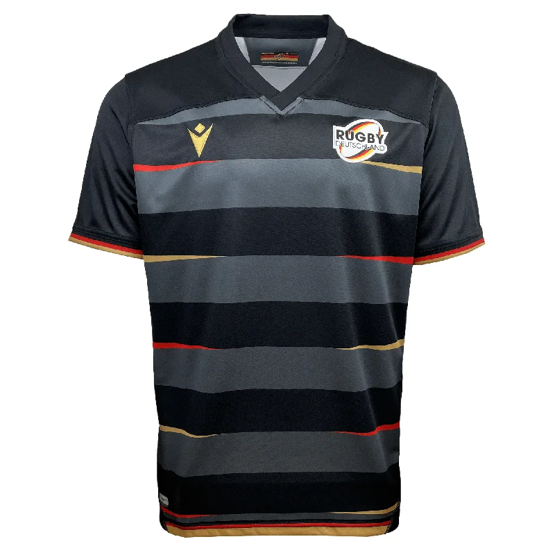 Men's Football Jerseys with Embroidered Club Badges for a Premium and Authentic AppealDeutschland Rugby 7s Home Jersey by Macron Men's Football Jerseys with Embroidered Club Badges for a Premium and Authentic AppealDeutschland Rugby 7s Home Jersey by Macron