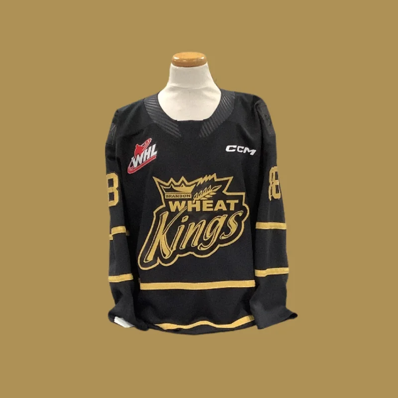 Men's Custom - Embroidered Volleyball Jerseys for Team Uniforms or Personalized GearGame Used Black Jersey22/23 - #88 Men's Custom - Embroidered Volleyball Jerseys for Team Uniforms or Personalized GearGame Used Black Jersey22/23 - #88