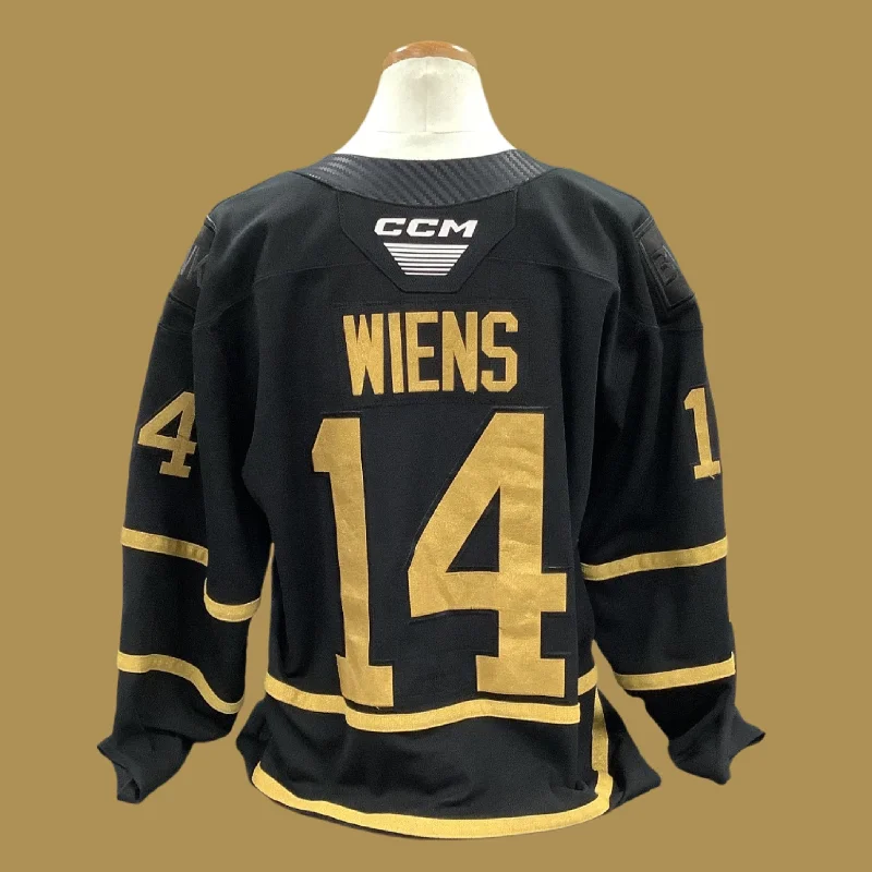 Men's Football Jerseys with Embroidered Club Badges for a Premium and Authentic AppealGame Used Black Jersey 2023/24 #14 Wiens Men's Football Jerseys with Embroidered Club Badges for a Premium and Authentic AppealGame Used Black Jersey 2023/24 #14 Wiens