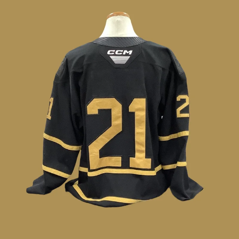 Men's Throwback Tennis Jerseys Inspired by Iconic Matches and PlayersGame Used Black Jersey 2023/24 #21 Men's Throwback Tennis Jerseys Inspired by Iconic Matches and PlayersGame Used Black Jersey 2023/24 #21