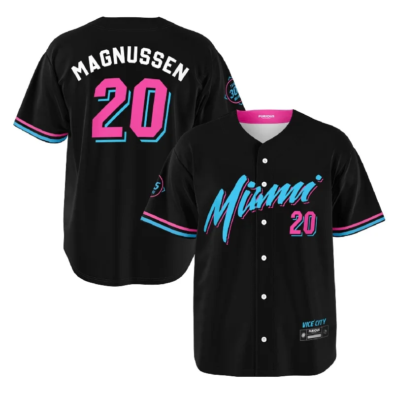Men's Vintage American Football Jerseys of Legendary Teams for Collectors and FansMagnussen - Vice City Jersey Men's Vintage American Football Jerseys of Legendary Teams for Collectors and FansMagnussen - Vice City Jersey
