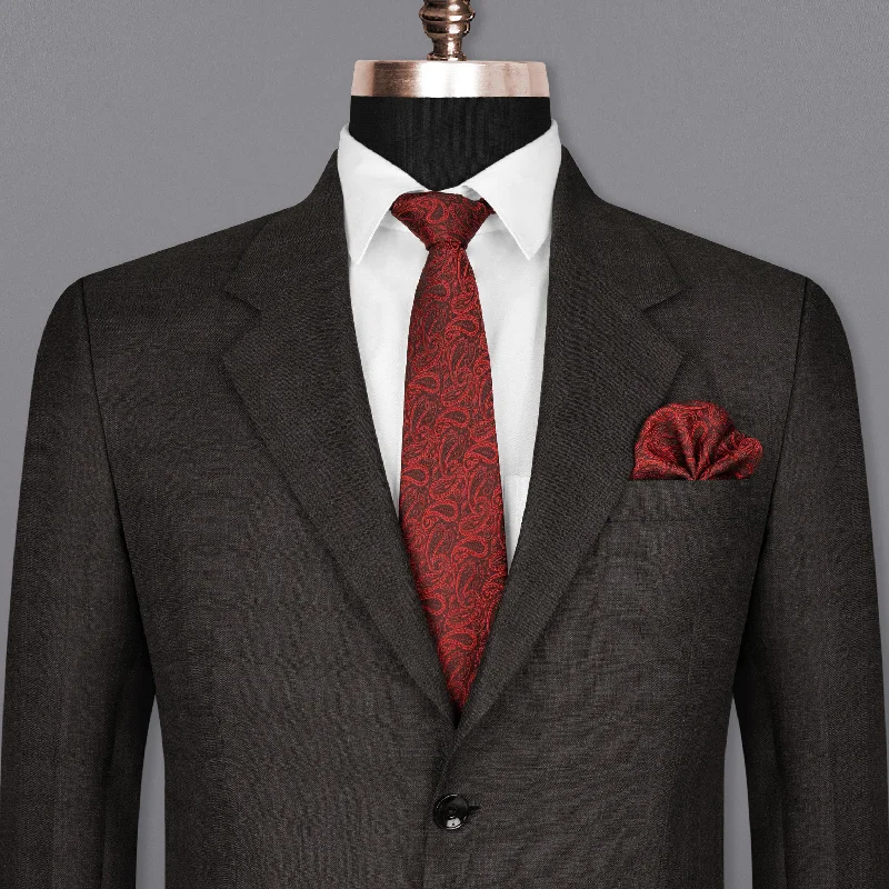 Men's Stretch - Fabric Blazer in Black for a Comfortable and Flexible Everyday WearMaine Grey Woolrich Subtle Plaid Blazer