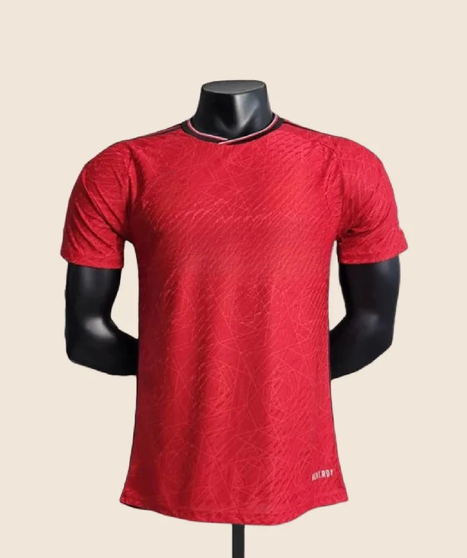 Men's Limited - Release American Football Jerseys of Rookie Stars for Early Adopters and FansManchester United Home Jersey 2023-24 - Player Edition Men's Limited - Release American Football Jerseys of Rookie Stars for Early Adopters and FansManchester United Home Jersey 2023-24 - Player Edition
