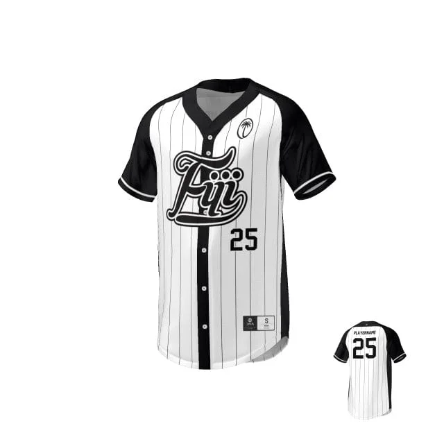 Men's Authentic Soccer Jerseys of National Teams for International Football EventsFiji Rugby Baseball Pro Jersey Men's Authentic Soccer Jerseys of National Teams for International Football EventsFiji Rugby Baseball Pro Jersey