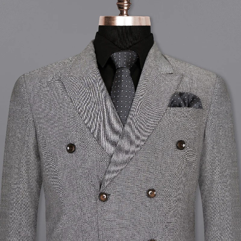 Men's Linen - Cotton Blend Blazer in Tan with Roll - Up Sleeves for a Laid - Back Summer LookMountain Mist Grey Double Breasted Luxurious Linen Blazer Men's Linen - Cotton Blend Blazer in Tan with Roll - Up Sleeves for a Laid - Back Summer LookMountain Mist Grey Double Breasted Luxurious Linen Blazer