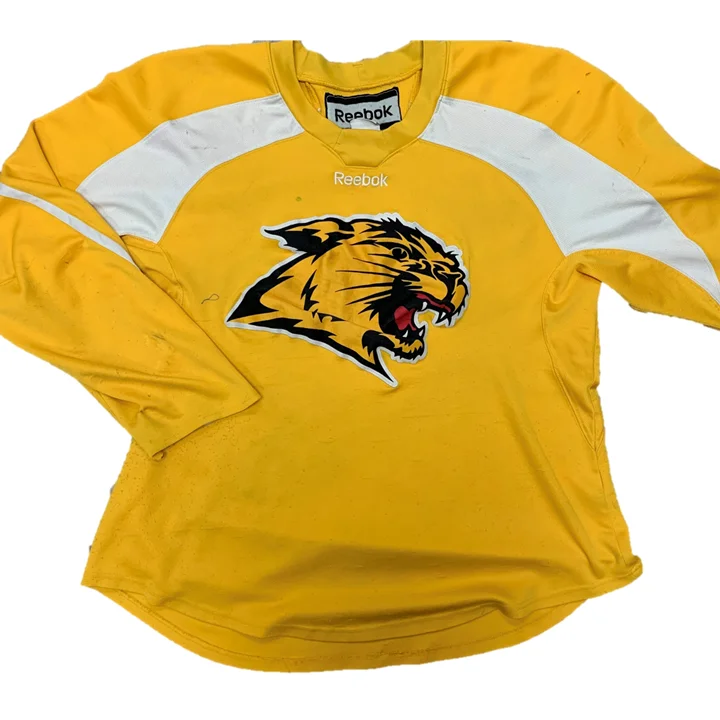Men's Custom - Embroidered Volleyball Jerseys for Team Uniforms or Personalized GearNCAA - Used Reebok Practice Jersey (Yellow) Men's Custom - Embroidered Volleyball Jerseys for Team Uniforms or Personalized GearNCAA - Used Reebok Practice Jersey (Yellow)