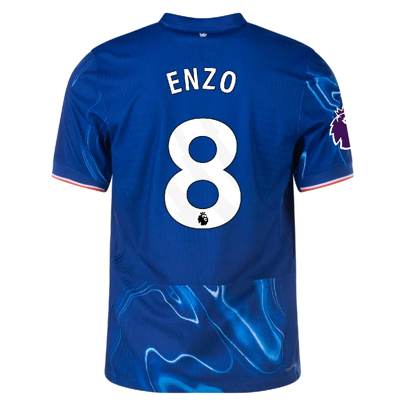 Men's Limited - Release American Football Jerseys of Rookie Stars for Early Adopters and FansNike Chelsea Authentic Enzo Fernandez Home Jersey w/ EPL Patch 24/25 (Rush Blue/Team Orange) Men's Limited - Release American Football Jerseys of Rookie Stars for Early Adopters and FansNike Chelsea Authentic Enzo Fernandez Home Jersey w/ EPL Patch 24/25 (Rush Blue/Team Orange)