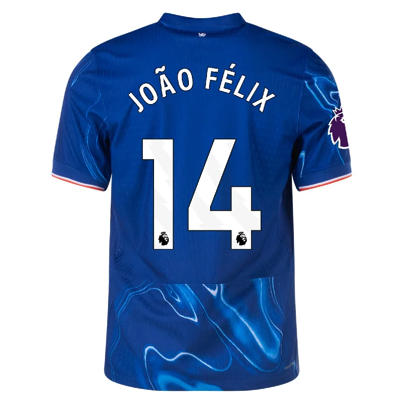 Men's Football Jerseys with Embroidered Club Badges for a Premium and Authentic AppealNike Chelsea Authentic Joao Felix Home Jersey w/ EPL Patch 24/25 (Rush Blue/Team Orange) Men's Football Jerseys with Embroidered Club Badges for a Premium and Authentic AppealNike Chelsea Authentic Joao Felix Home Jersey w/ EPL Patch 24/25 (Rush Blue/Team Orange)